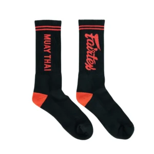 Fairtex Socks - Black/Red